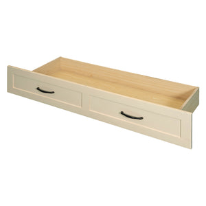 English Elm Full Size Murphy Bed Rattan Cabinet with Storage Drawers and Gold Hardware Gold N708S00009G