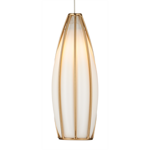 Parish Round Multi-Drop Pendant Light - Contemporary Antique Brass & White Glass Design for Elegance