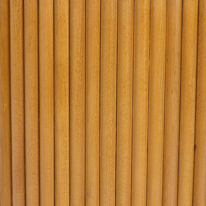 English Elm Faux Round Marble Coffee Table with Hidden Storage, 35.5" Top, Natural Base, 100 lb Capacity B035P262683