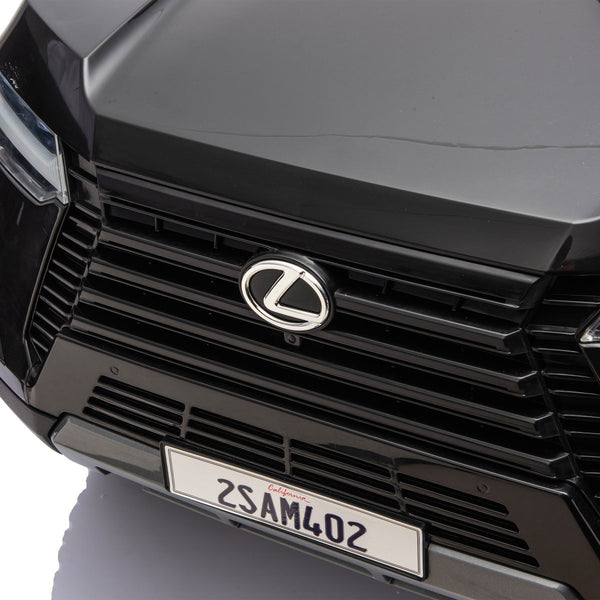 English Elm Lexus Gx550 Two Seat Kids Ride on with 24v Power Remote Control and Suspension Black W1578P416226