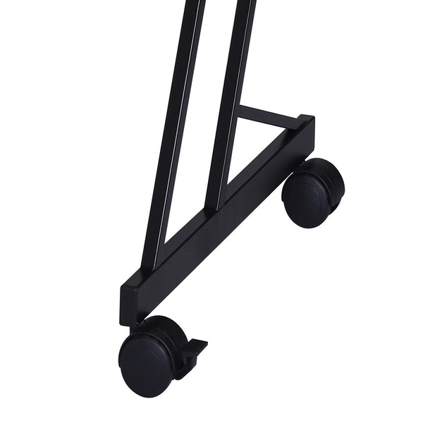 English Elm Yellow Music Studio Desk with Keyboard Tray, Metal Open Frame, Durable Wood Veneer for Pro Recording Spaces B062P184530