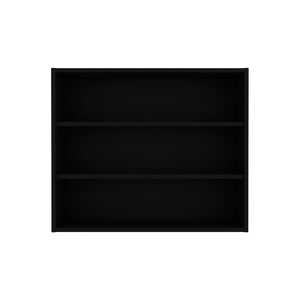 English Elm Meeker Black Wall Cabinet for Kitchen - Engineered Wood, 3 Spacious Shelves, Modern Minimalist Design B092P245422
