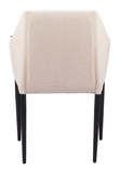 Andover Dining Chair - Set of 2 Beige 110168 Zuo Modern