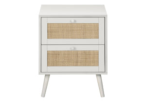 English Elm Accent Side Table Rustic Grey Laminate Compact Storage Cabinet Transitional Bedroom B2710P461699