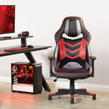 OSP Home Furnishings Eliminator Gaming Chair Red