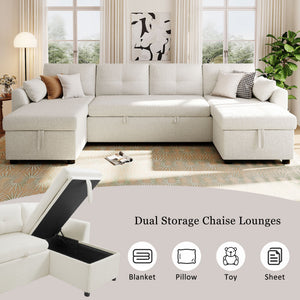 English Elm Swivel Barrel Accent Chair Chenille Tufted Round Club Seat for Living Room Lounge Beige N719S002210A