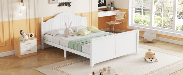 English Elm Twin Low Profile Kids Platform Bed Solid Pine Frame with Guardrails and Storage White W2593P411271