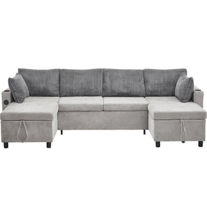English Elm Swivel Barrel Accent Chair Chenille Tufted Round Club Seat for Living Room Lounge Grey N719S002230E