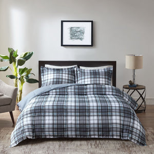 English Elm King/Cal King Parkston 3M Scotchgard Plaid Down Alternative Comforter Set - Moisture Wicking, OEKO-TEX Certified, Antimicrobial Finish B03598986