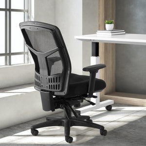 OSP Home Furnishings Progrid® High Back Mesh Office Chair with Lumbar Support and Pneumatic Seat Adjustment 92892-30