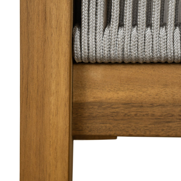 English Elm Christopher Knight Home® - Porto Outdoor Club Chair - Elegant Rope-Woven Design, Weather-Resistant, Perfect For Patios & Pools N773P218421B