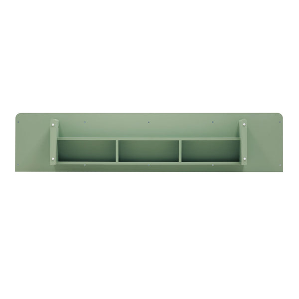 English Elm Ella 71" Sideboard with Soft-Close Doors, Adjustable Shelves, 9 Cubby Spaces & Modern Sled Legs Sage Green B365S00108