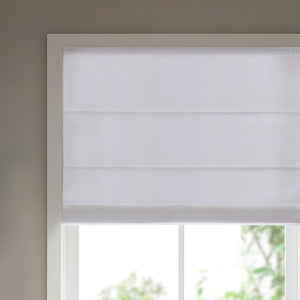 English Elm 1Pc 34X64" Cordless Roman Blind - Galen Matte Fabric For Light Control, Privacy & Modern Decor B035P341202