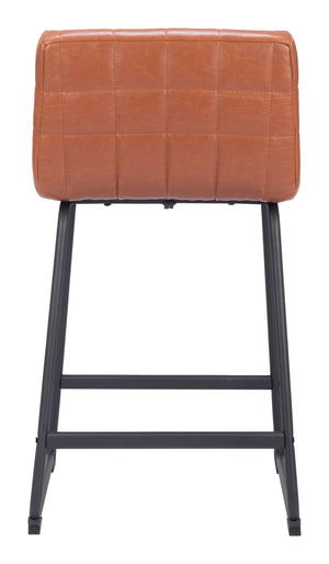Pago Counter Stool - Set of 2 Brown 109949 Zuo Modern