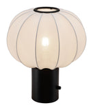 Wisteria Table Lamp White 56151 Zuo Modern