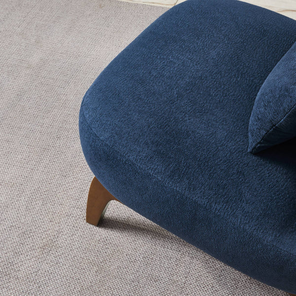 English Elm Modern Plush Accent Chair Heavily Padded Seat with Pillow for Living Room or Office W2085P381045