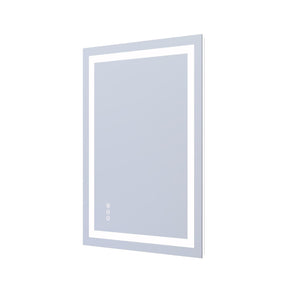 English Elm 24" X 32" Led Vanity Mirror with Dual Lighting Anti-fog Dimmable 3 Color Modes W1920P493131