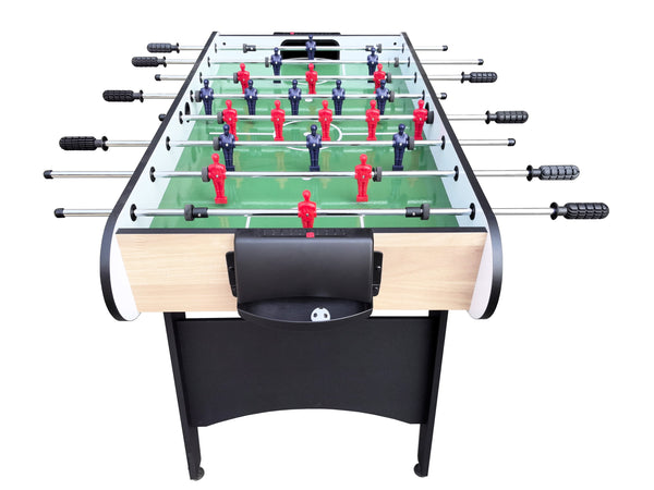 English Elm Soccer Foosball Table 4 Foot Chrome Rod Mdf Game Room Family Indoor Play W1936P304934