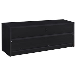 English Elm O'Brien Modern Black 3-Drawer TV Stand Media Console – Sleek Engineered Wood, Ample Storage & Cable Management B062P375526