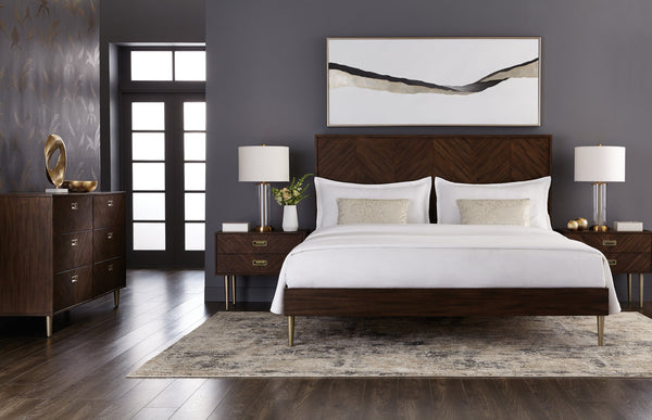 Sunpan Frequency Wall Art - Hand-Painted Black & Silver Textured Masterpiece with Antique Silver Frame