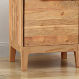 Christopher Knight Home® - Noble House - Amwiler Modern Handcrafted Acacia Wood Side Table, Natural