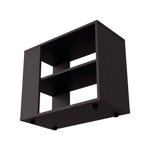 English Elm Zenda Black Sideboard with Wheels – Engineered Wood Storage Cabinet, Modern Durable Multi-Compartment Organizer B092P286123