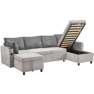 English Elm Swivel Barrel Accent Chair Chenille Tufted Round Club Seat for Living Room Lounge Grey N719S002230E