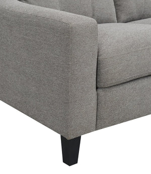 English Elm Wallace & Bay - Gray Accent Chair - Urban Contemporary Design With Comfortable Support For Modern Living Spaces B361P384462-GIGA