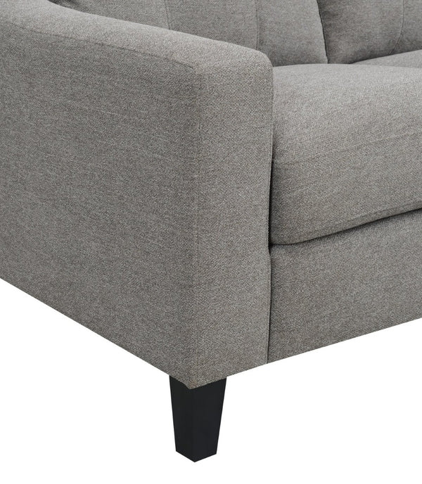 English Elm Wallace & Bay - Gray Accent Chair - Urban Contemporary Design With Comfortable Support For Modern Living Spaces B361P384462-GIGA