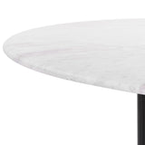 Izola Dining Table White & Black 110140 Zuo Modern