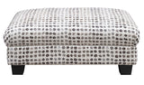 English Elm Wallace & Bay - Wallace & Bay  Andie Ink Dot Ottoman