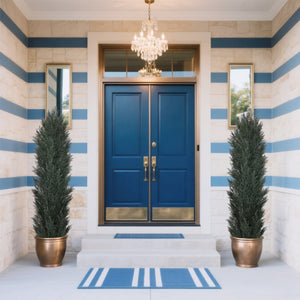 English Elm 5ft Faux Cypress Trees Set of 2 Realistic Tall Greenery for Entryway or Patio W2945P322224