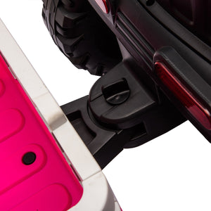 English Elm Ride on Electric Tractor Toy with Trailer 24v 400w Dual Motors Remote Control Led Red W1578P193902