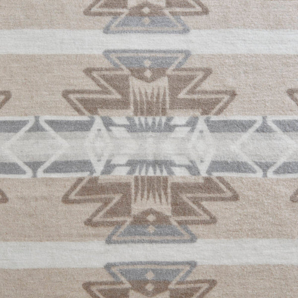English Elm 1-piece King Jacquard Cotton Blend Blanket Aztec Woven Soft Breathable Bedroom Layer Multi B035P437492