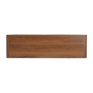 English Elm Modern White Sideboard with Soft Close Drawers and Doors for Dining or Living Rooms N779P373190L_N779P373191L