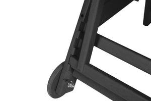 English Elm Lounge Chair Set - 3-Piece All-Weather Chaise Lounge With Side Table, Wheels, 5 Positions & Cup Holders W2103P254673