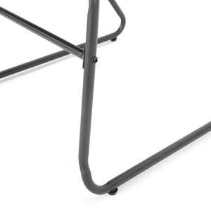 English Elm Christopher Knight Home® - MOONSTONE Black Woven Rope Club Chairs Set – Modern Powder-Coated Iron Frame, Durable Handcrafted Design 67841.00BLK