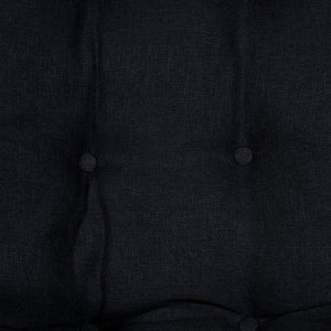 OSP Home Furnishings Tahiti Rattan Swivel Rocker Black