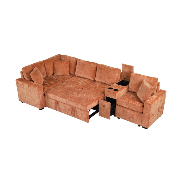 English Elm Swivel Barrel Accent Chair Chenille Tufted Round Club Seat for Living Room Lounge N719S002260G