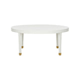 Lindsay Street Cocktail Table White/Cream 385923 Chelsea House