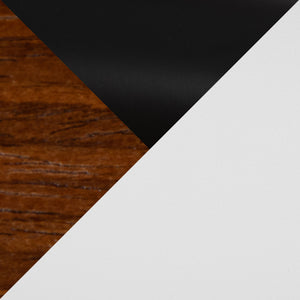 English Elm Fixed-height Mid-century Barstools with Walnut Legs and Grey Upholstered Seats Set Black,White+Walnut B202S01940
