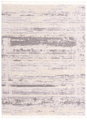 Unique Loom Cherokee Chattanooga Machine Made Geometric Rug Sand, Gray 7' 10" x 10' 0"