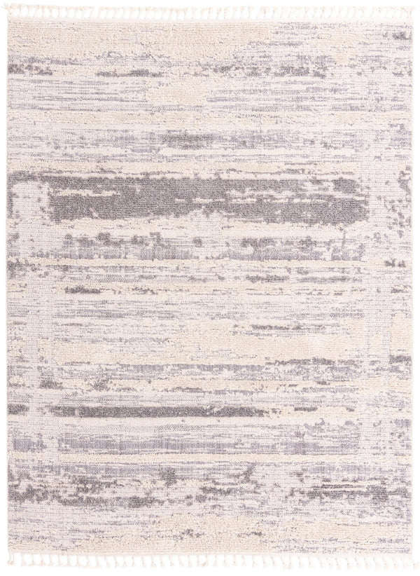 Unique Loom Cherokee Chattanooga Machine Made Geometric Rug Sand, Gray 7' 10" x 10' 0"