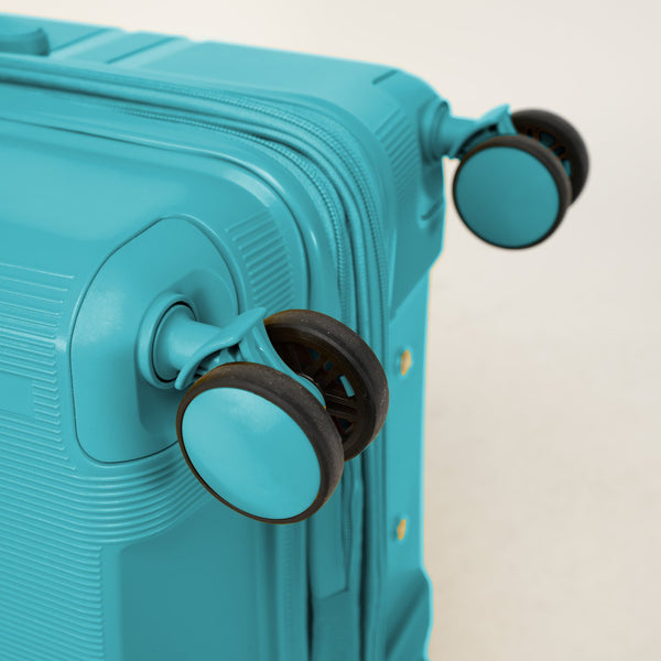 English Elm 6-piece Hard Shell Luggage Set Expandable Polypropylene Spinner Wheels Password Lock Travel T3292P330230
