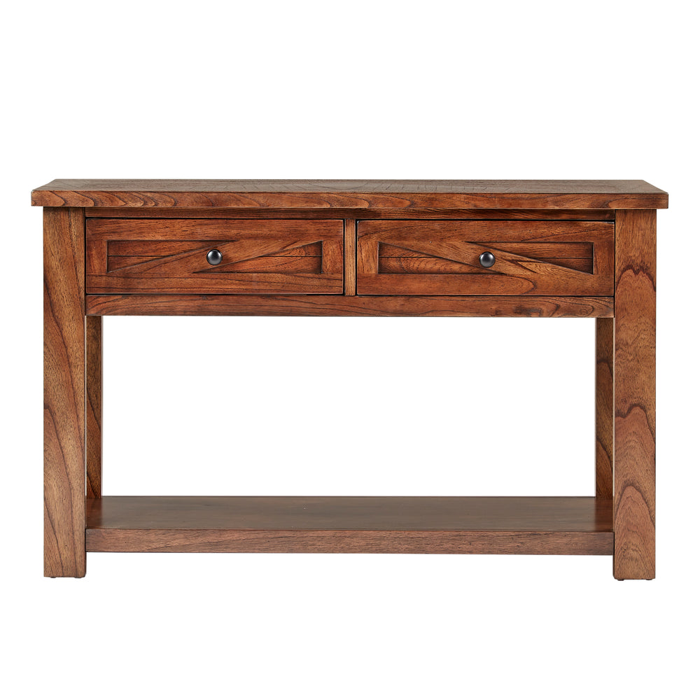 Homelegance By Top-Line Niccolo 48" Console Table Brown Wood