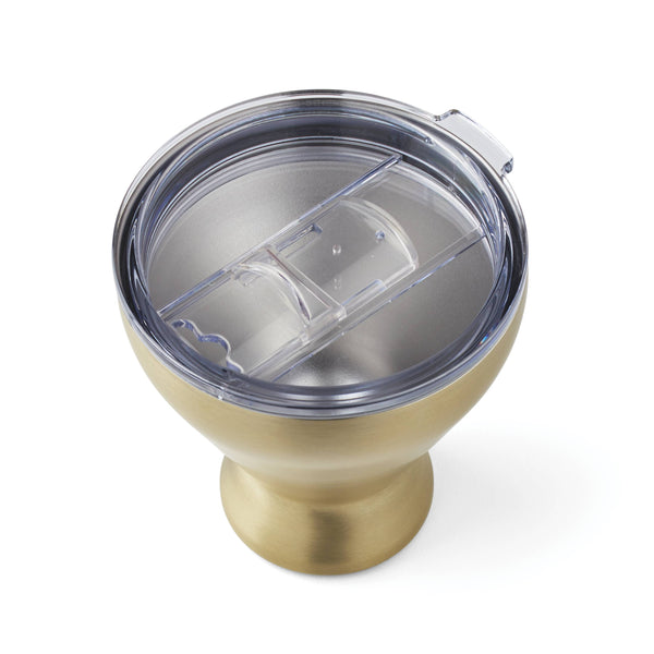 Lenox Cambridge 11 Oz Gold Insulated Cocktail Tumblers, Set of 2 NO COLOR METAL EP81MGCB2DS