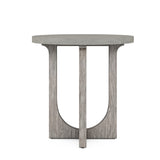 A.R.T. Furniture Vault Round Chairside Table 285303-2354 Gray 285303-2354