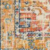 Nourison Passion PSN23 Machine Made Power-loomed Ornamental Border Indoor Only Bohemian Vintage Rug Ivory,Yellow, Ivory and Yellow 100% Polypropylene 99446735157