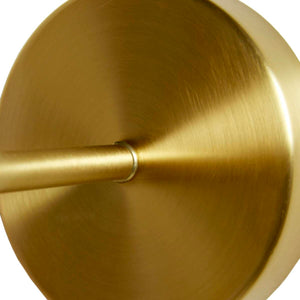 English Elm White Ceramic Wall Sconce Gold Adjustable Swing Arm, Porcelain Shade, 12.5"H, Modern Glam Light Fixture B035P264534