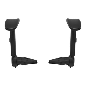 OSP Home Furnishings Height Adjustable Flip Arms with Pu Padding for Ergonomic Office Chair Comfort F2-3
